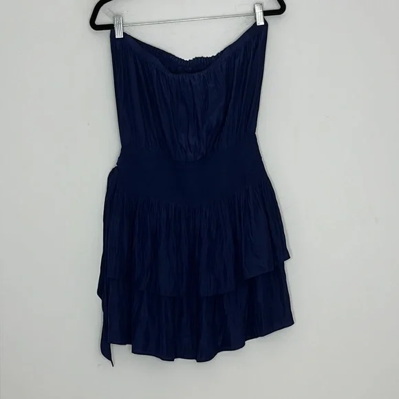Ramy Brook Callie Strapless Mini Dress Size L - Picture 3 of 6